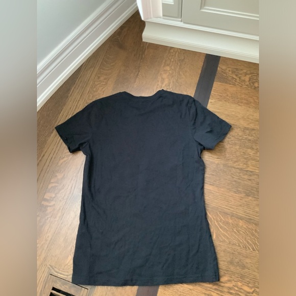 BARBIE X JAYNE FASHION Glitter Pink Scoop Neck Black T-Shirt Women’s Size Small - Picture 4 of 13